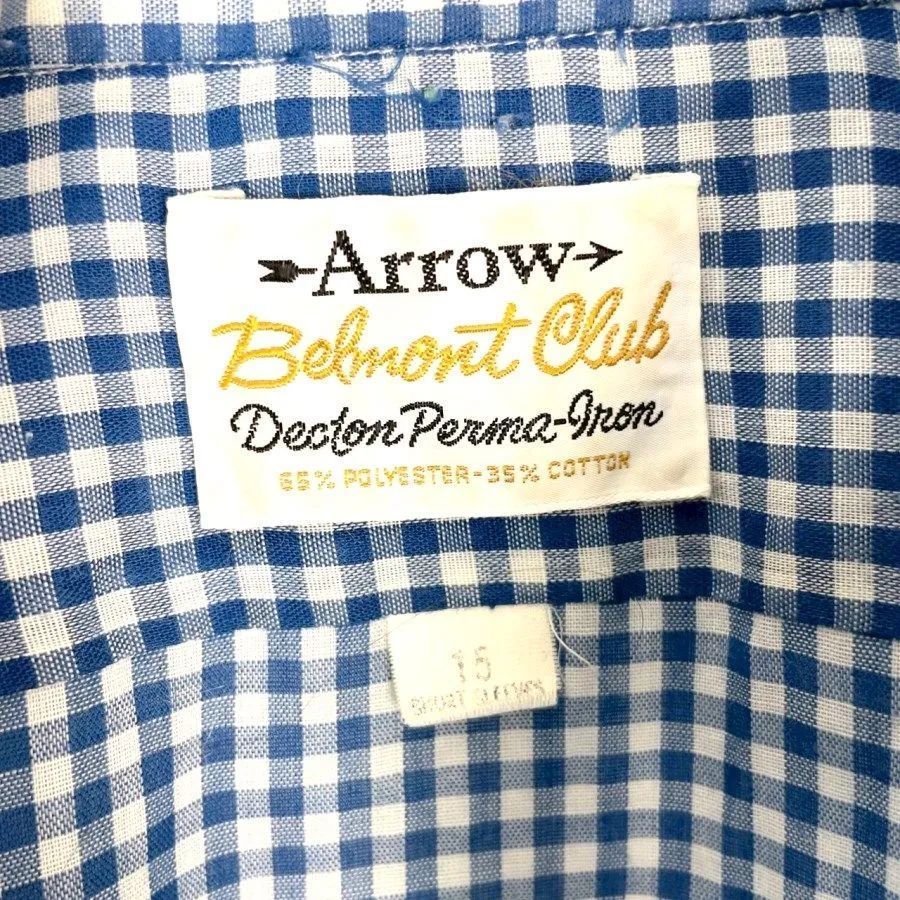 70s,80s ARROW Belmont Club shirts USA製 70s,80s ARROW Belmont Club shirts USA製 - メルカリ