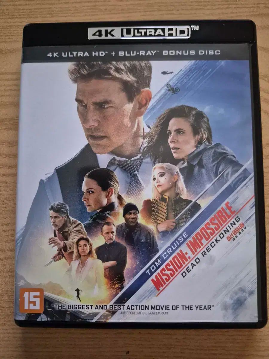 MISSION IMPOSSIBLE デッド レコニング PART ONE 4K 通常版 ブルーレイ Blu-ray