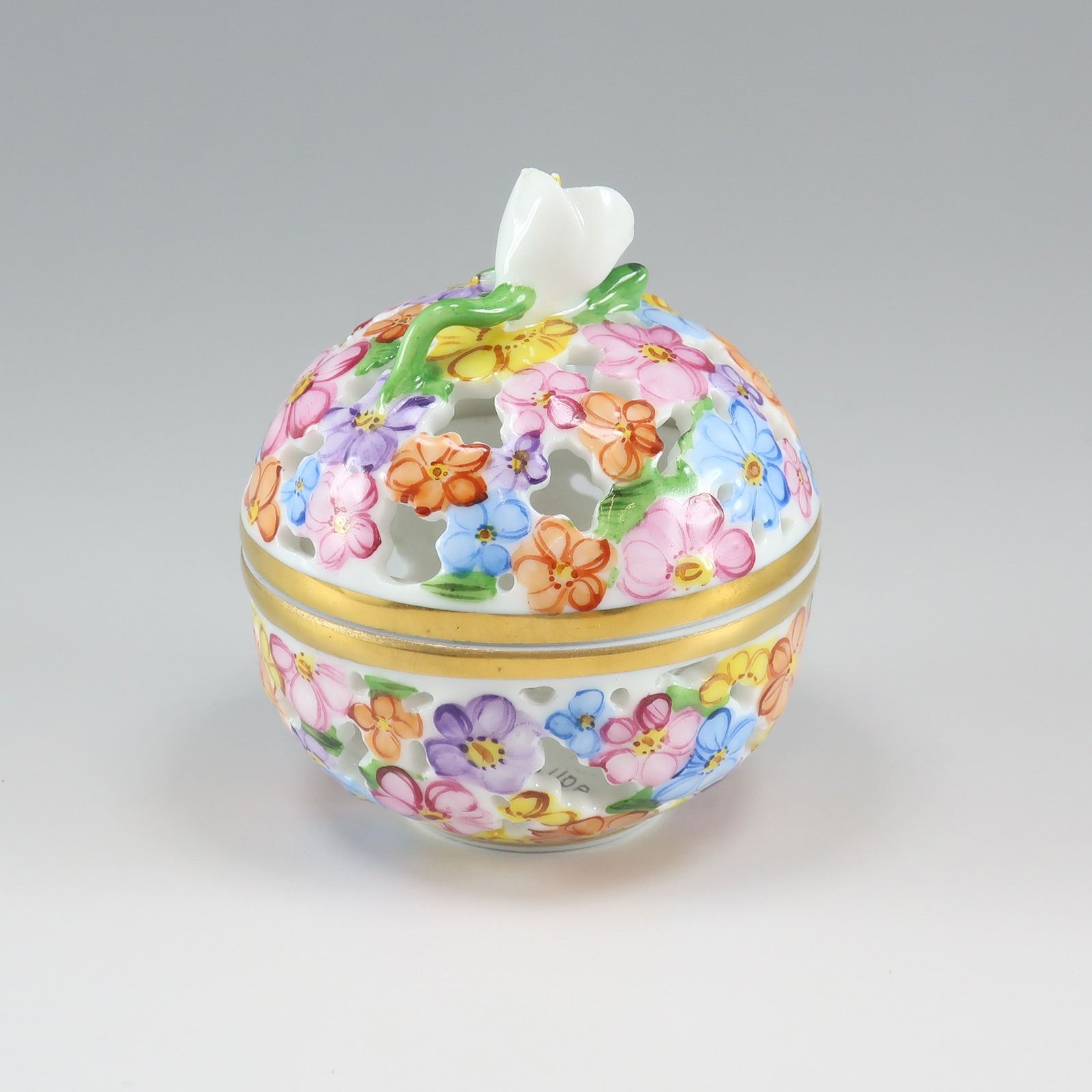 HEREND ヘレンド 透かしボンボン入れ 6219 C _ 置物 オブジェ USTAUSTRALIA_COM_AU