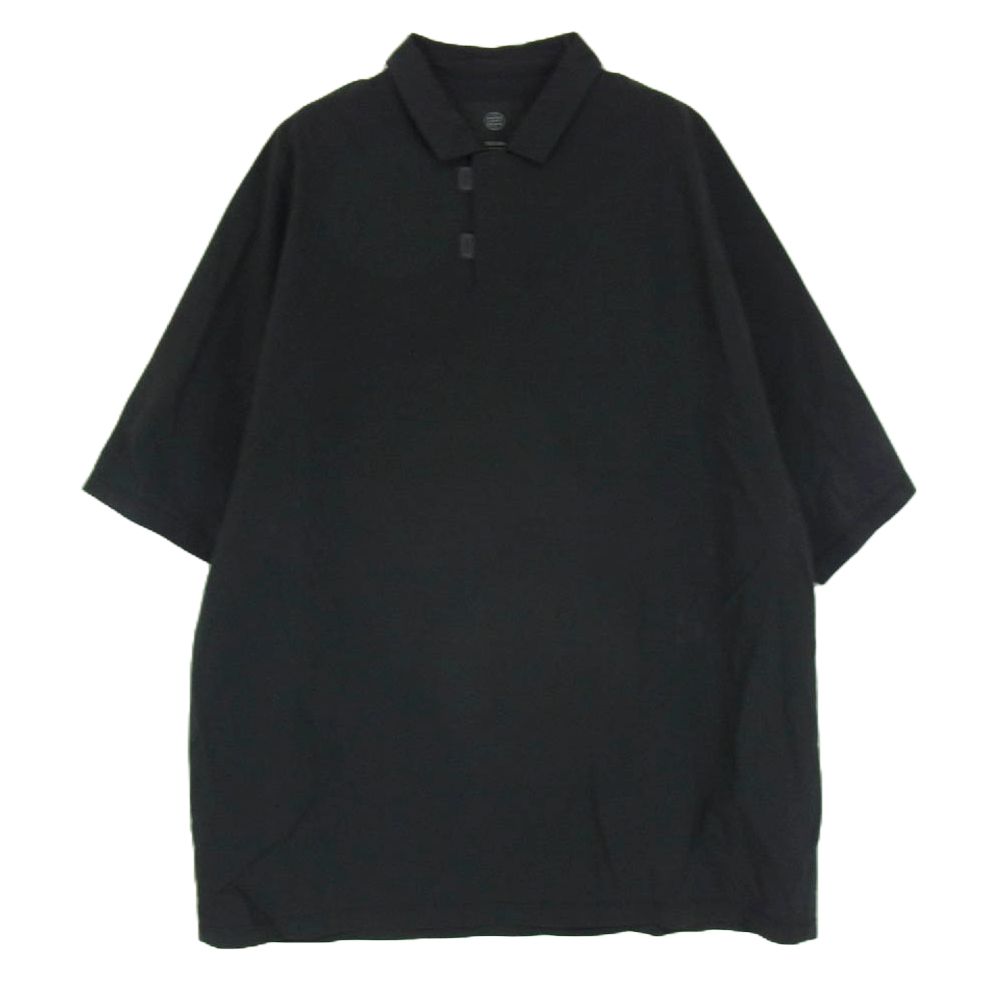 極美品 teatora ポロシャツ DOCTROID ブラック TEATORA」CAPSULESNAP POLO SHIRT DOCTOROID | ANOTHER LOUNGE