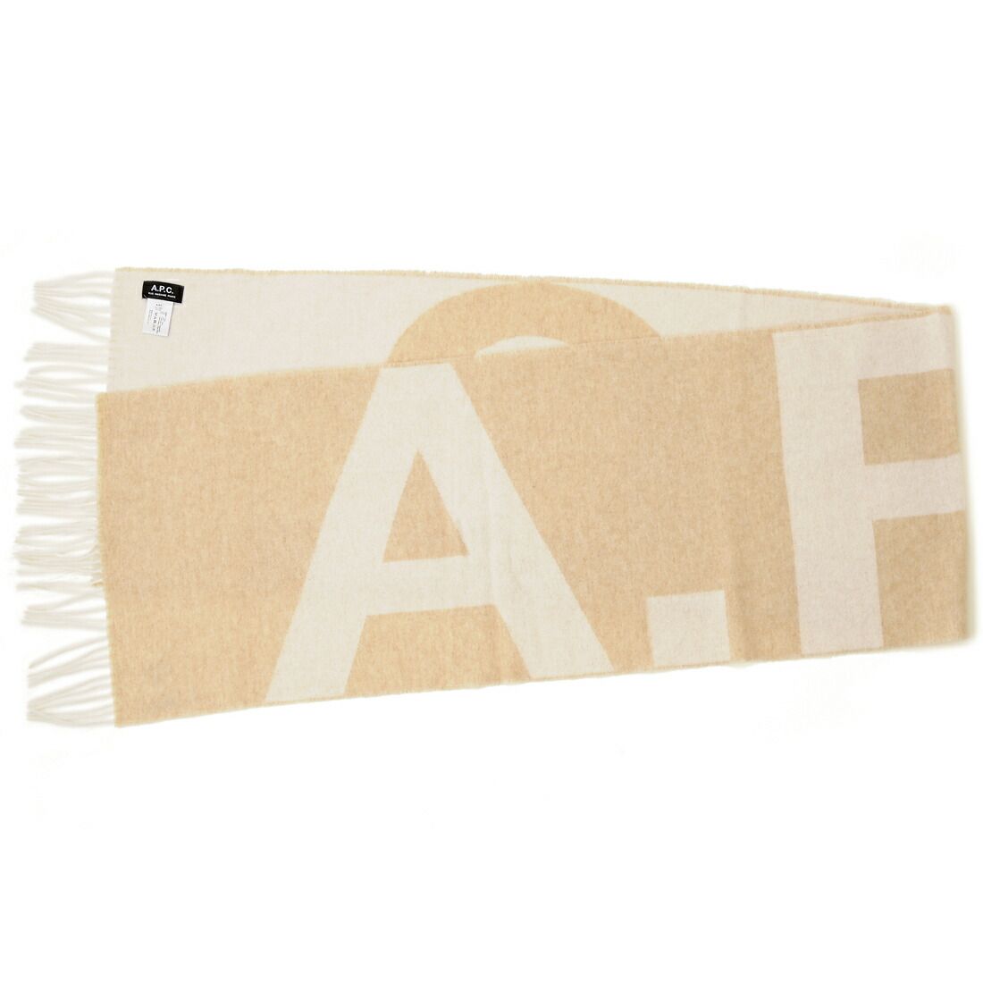 A.P.C. アーペーセー マフラー レディース メンズ キャメル