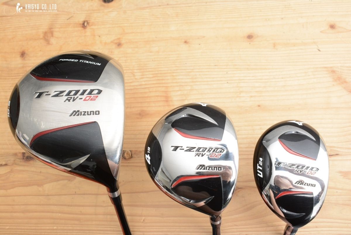 ミズノ Tゾイド RV-02 ゴルフセット 11本 メンズ クラブ 初心者 入門