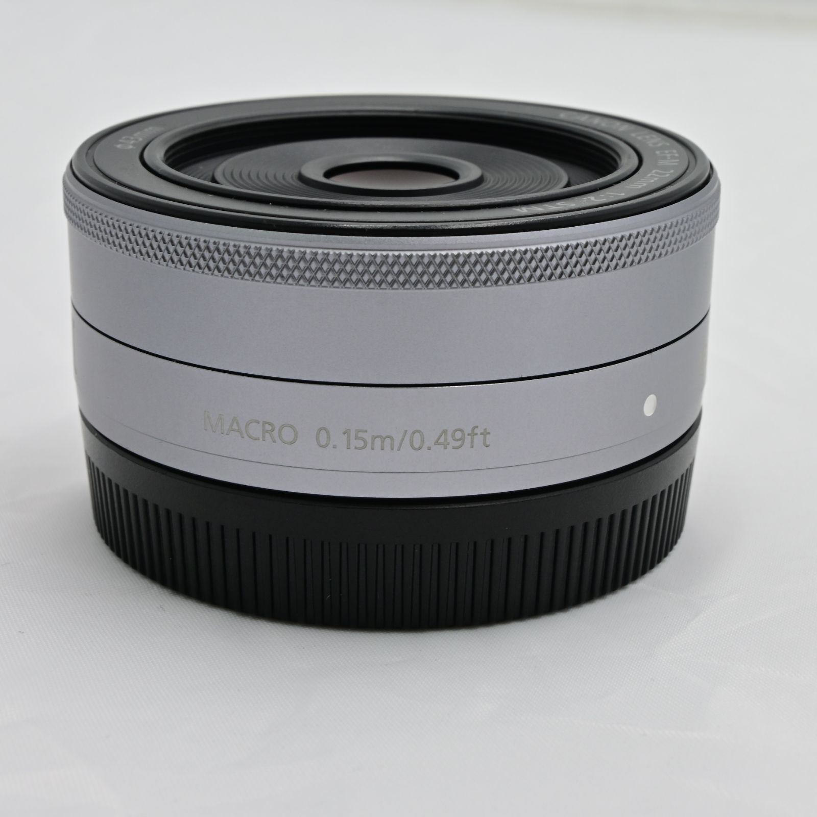 ☆美品☆ キャノン Canon 単焦点広角レンズ EF-M22mm F2 STM シルバー