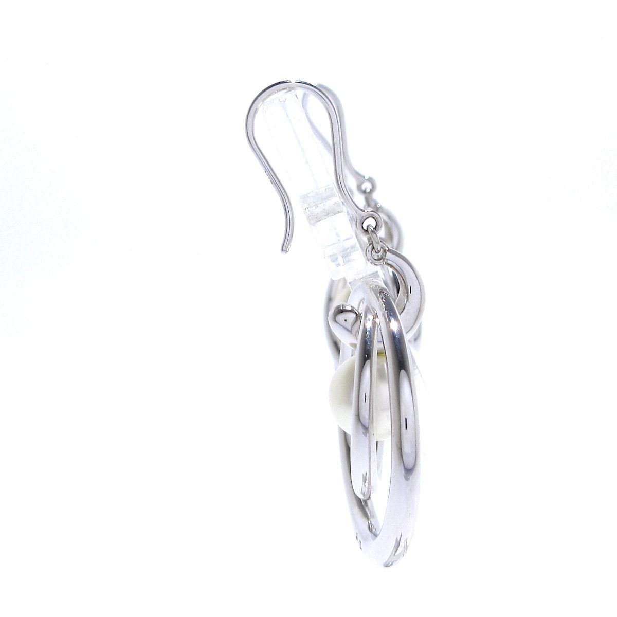 ミキモト　パール　ピアス　美品 MIKIMOTO - ミキモト ピアス パール 真珠 7.5mm ダイヤ
