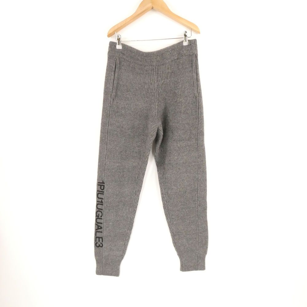 1PIU1UGUALE3 ウノピュウノウグァーレトレ 113 WAPPEN RIB MRK276-WOL166 パンツ col|size 99|10|IV ポリエステル フルレングス メンズ AY6945A48