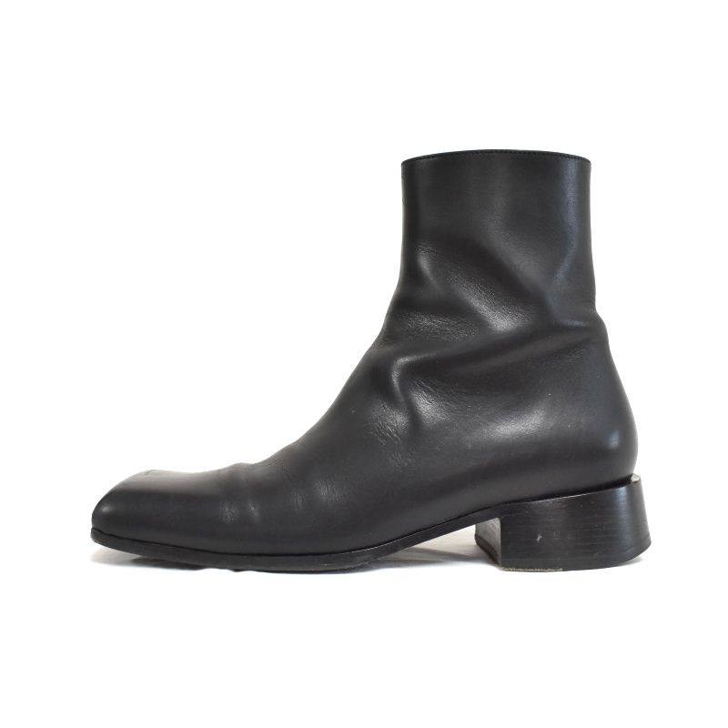 バレンシアガ BALENCIAGA WORK BOOTIE CORSARO CALFSKIN