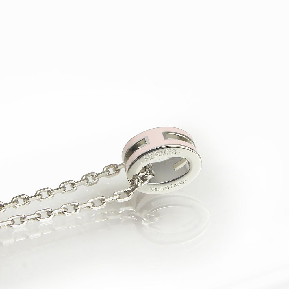 エルメス ポップh ネックレス ローズドラジェ 新品未使用 エルメス
