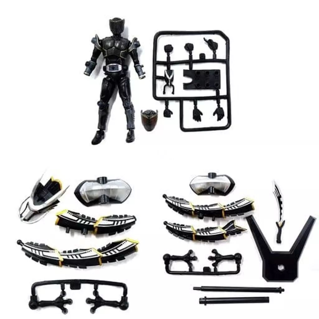 中古】食玩 トレーディングフィギュア 仮面ライダーリュウガ＆ドラグ 