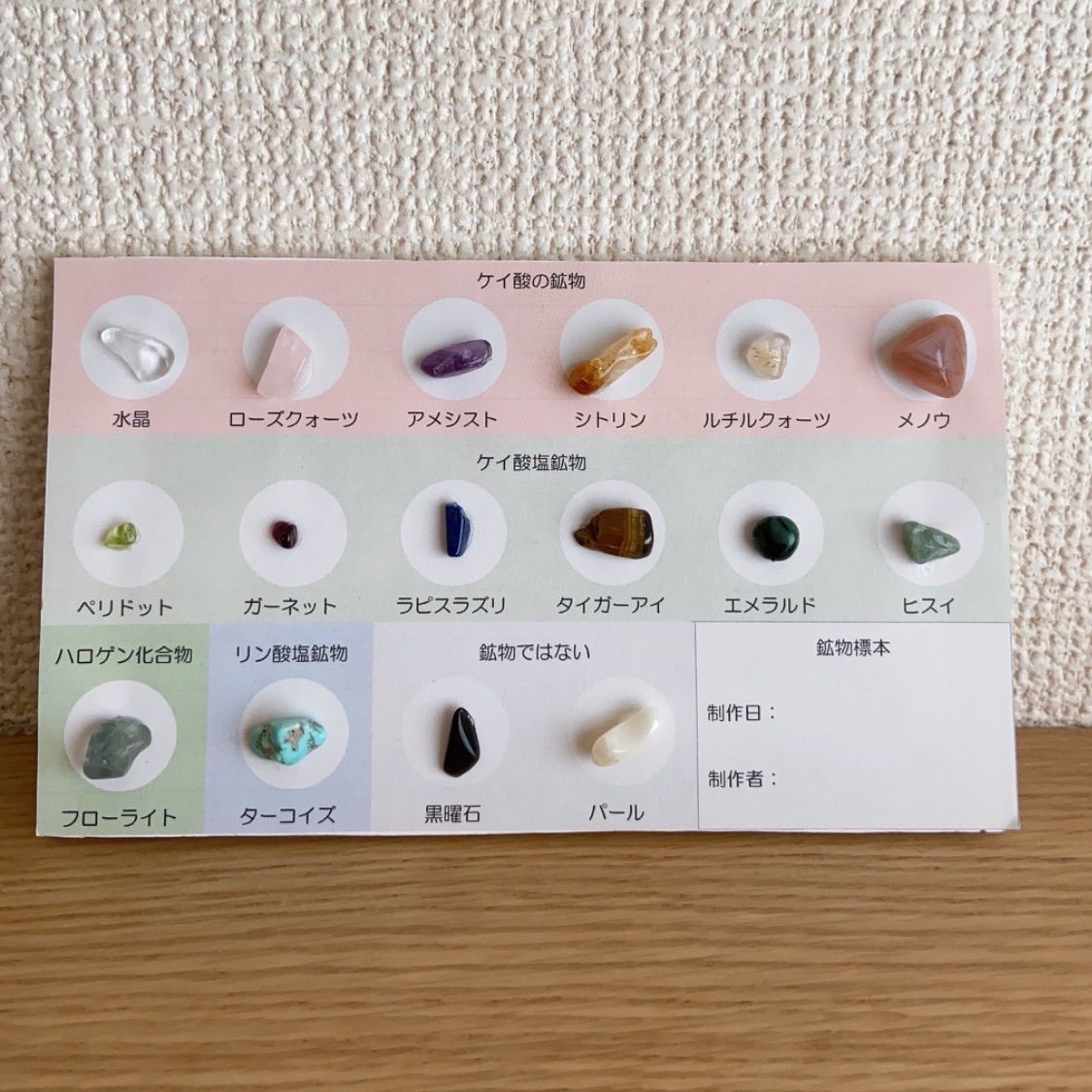 夏休み自由研究 鉱石の標本を作って鉱石博士になろう！工作 親子で