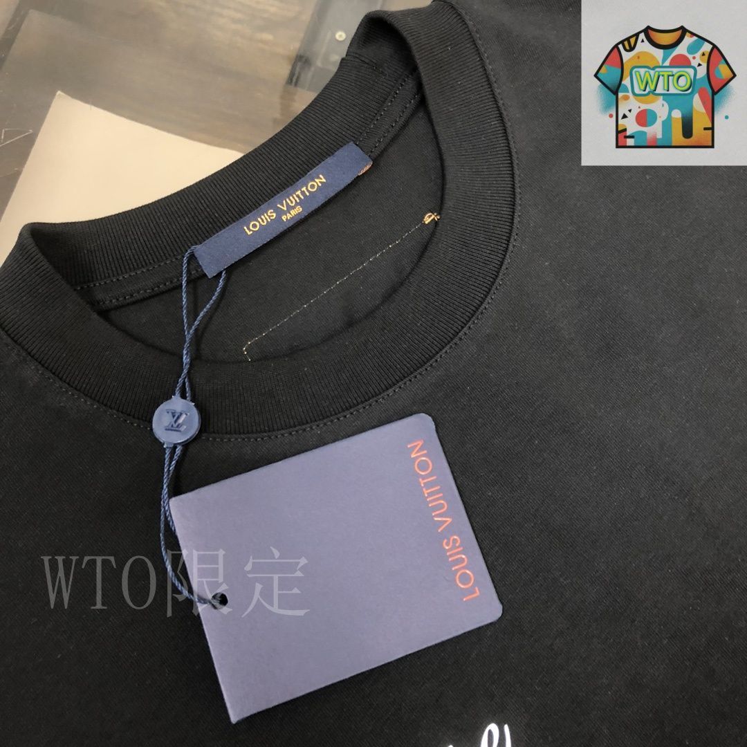 今日特価】Louis Vuitton ロゴプリント T シャツ - メルカリ