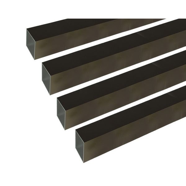 14営業日以内発送 ハイロジック 4549396006129 3100612 アルミ角パイプ 1m 2．0x30x30mm ブロンズ 4入 沖縄離島販売不可