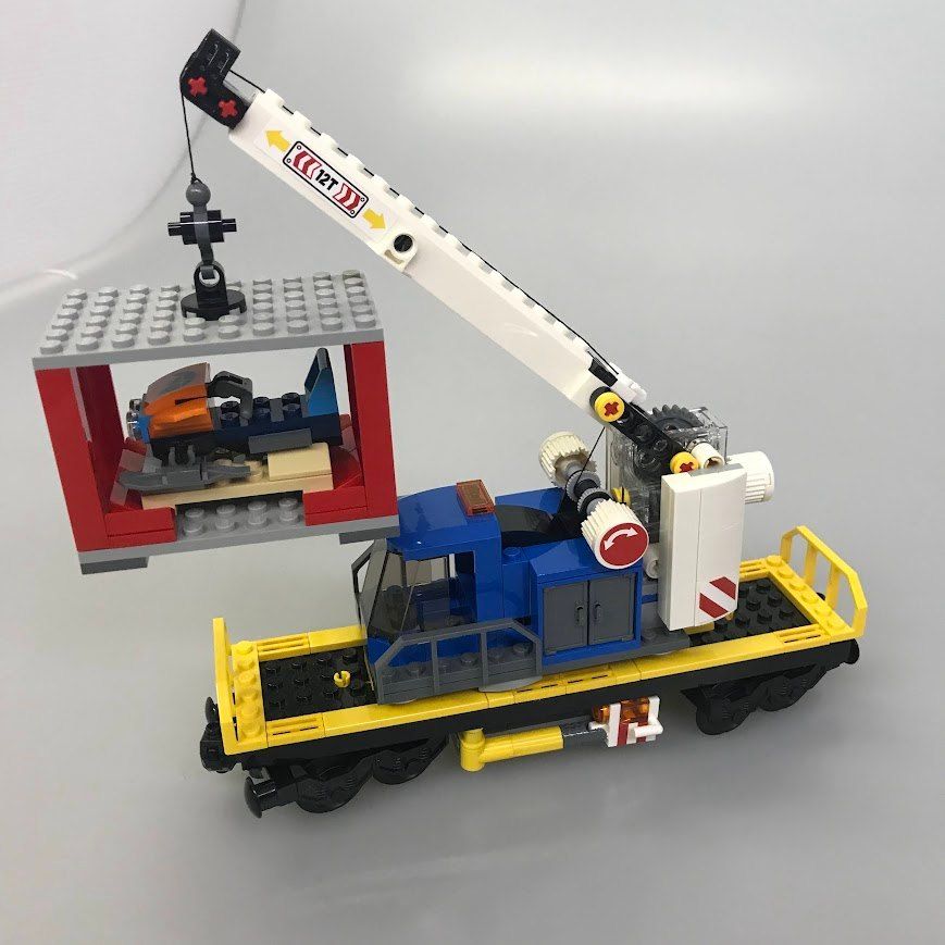 正規品 LEGO レゴ 街シリーズ 60198 貨物列車 HD-564-Z 通電確認済 難有り トレイン シティ 371 - メルカリ