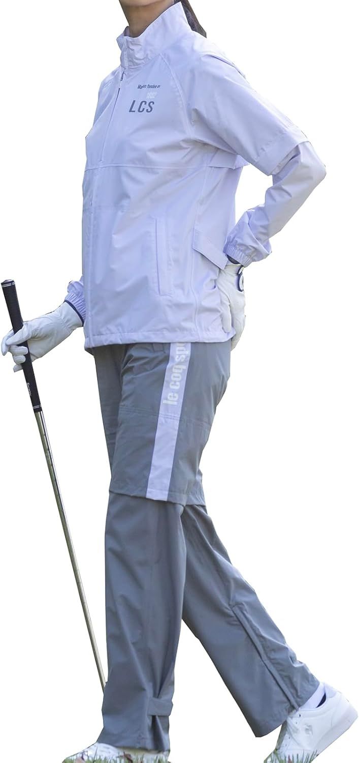 上下ルコック　ゴルフ　レインウェア ルコックゴルフ レインウェア上下セット メンズ QGMTJH00W 透湿