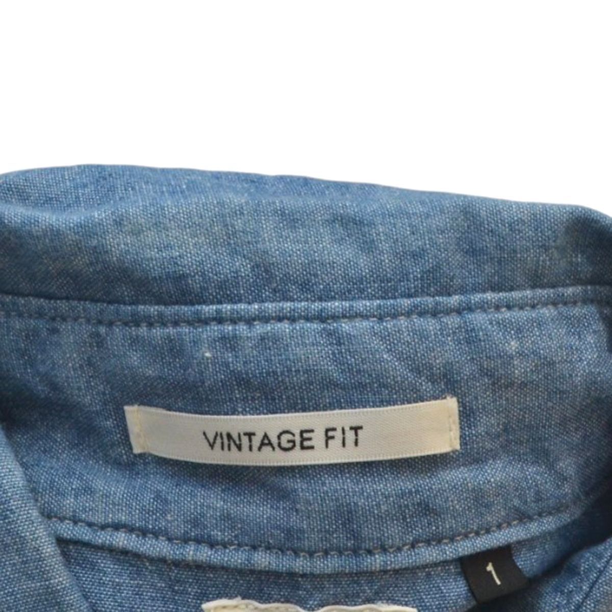 orSlow VINTAGE FIT シャンブレー 半袖シャツ orSlow 予約商品(お届け予定 8月頃以降) オアスロウ