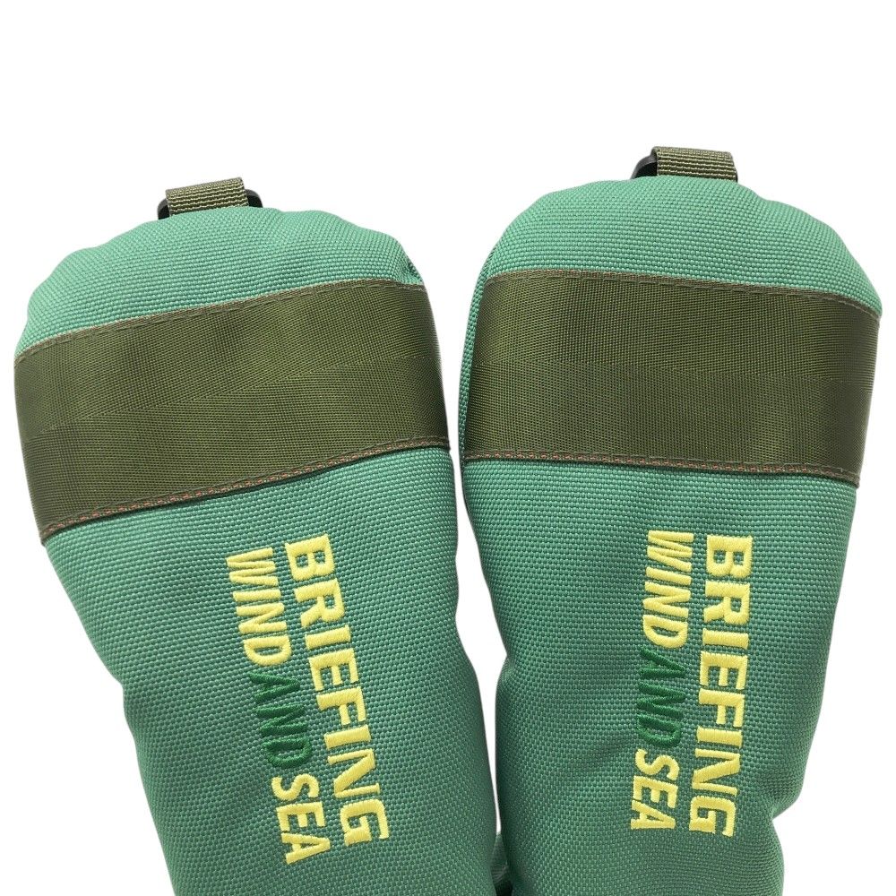 BRIEFING GOLF ブリーフィング ヘッドカバー 5点セット グリーン系 DR