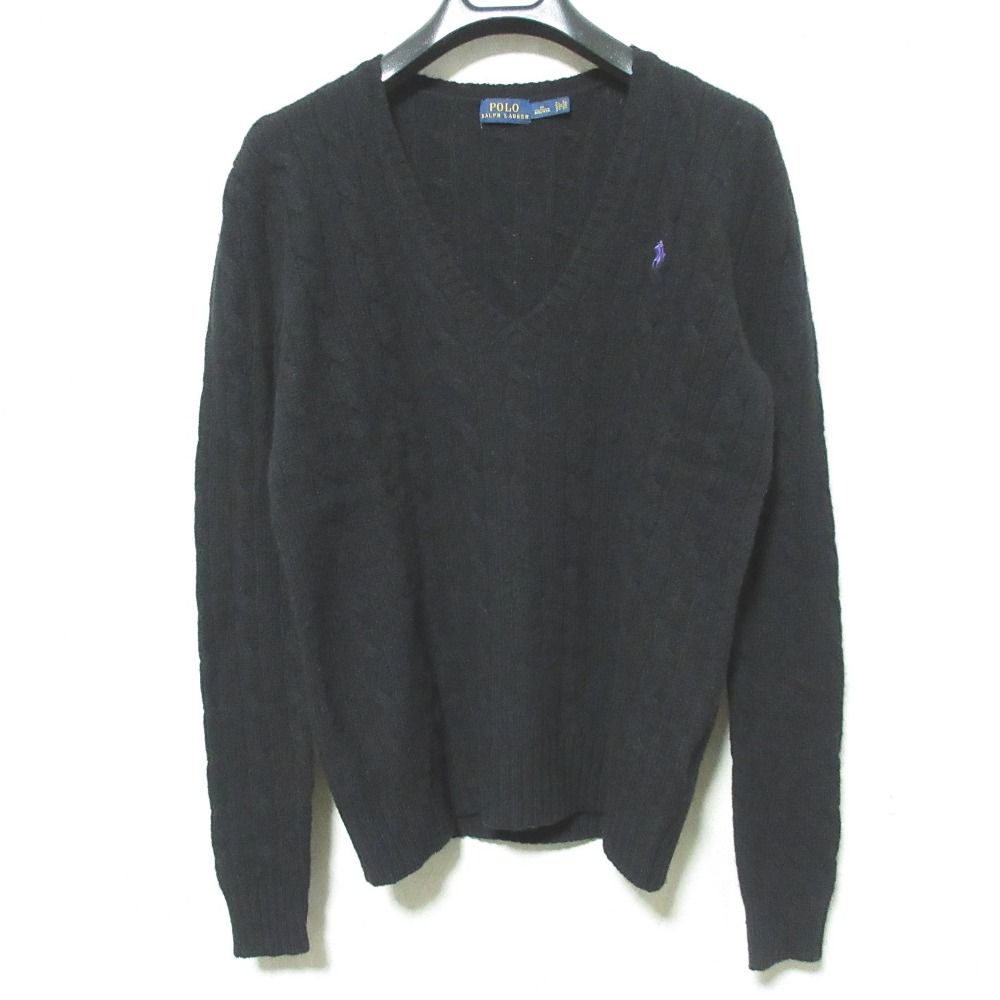 美品 POLO RALPH LAUREN ポロラルフローレン カシミヤブレンド 