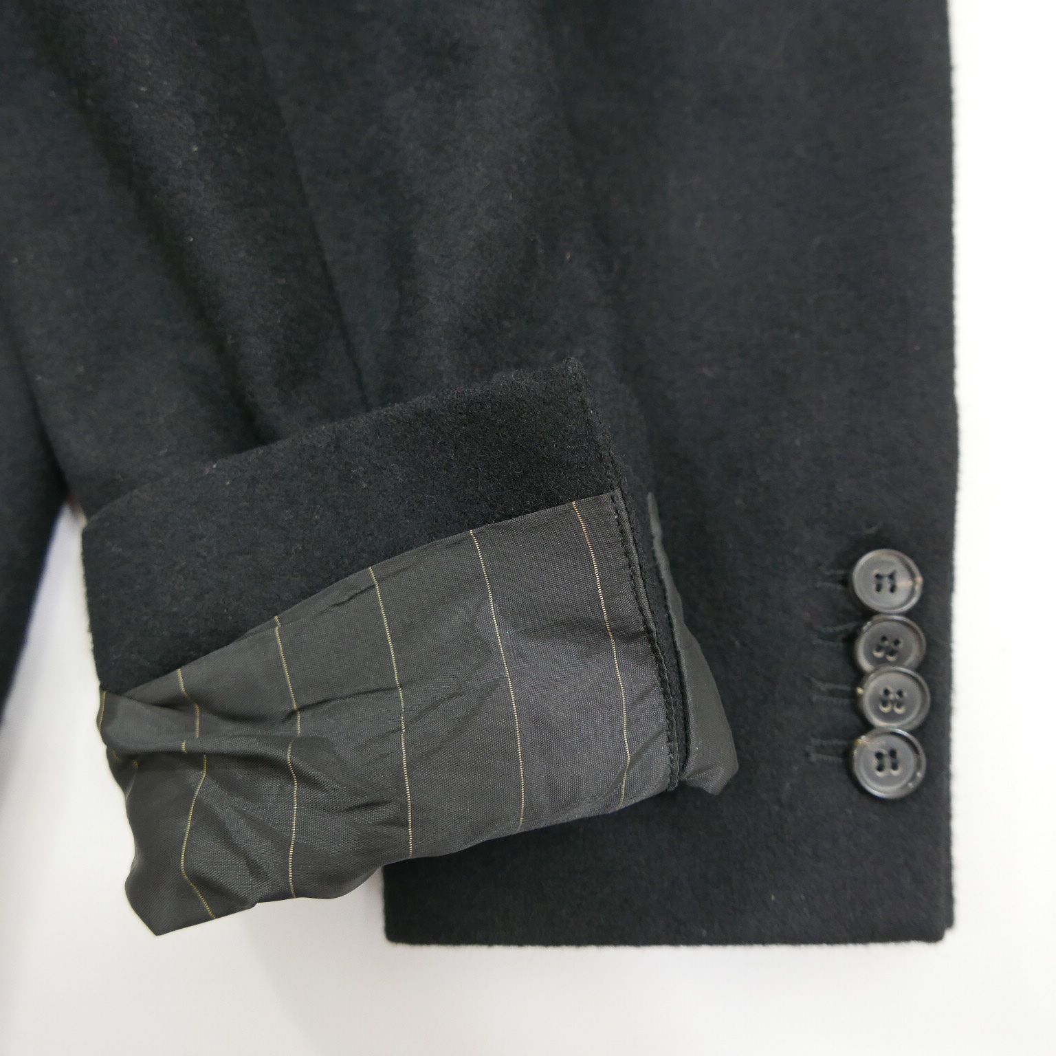 GOLDEN GOOSE ゴールデン グース チーフ付き ウール チェック 切り替え