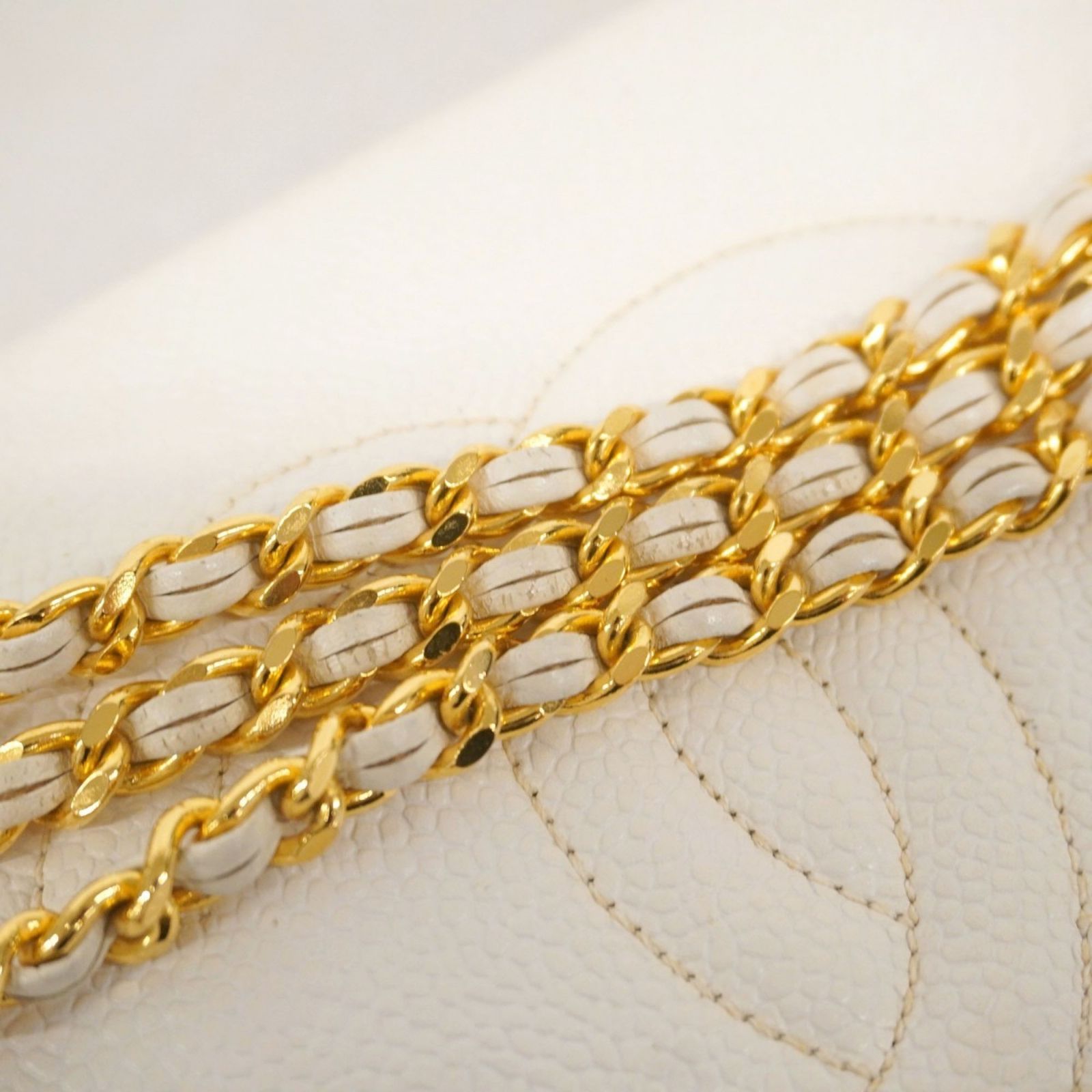 キャビアスキン ホワイト