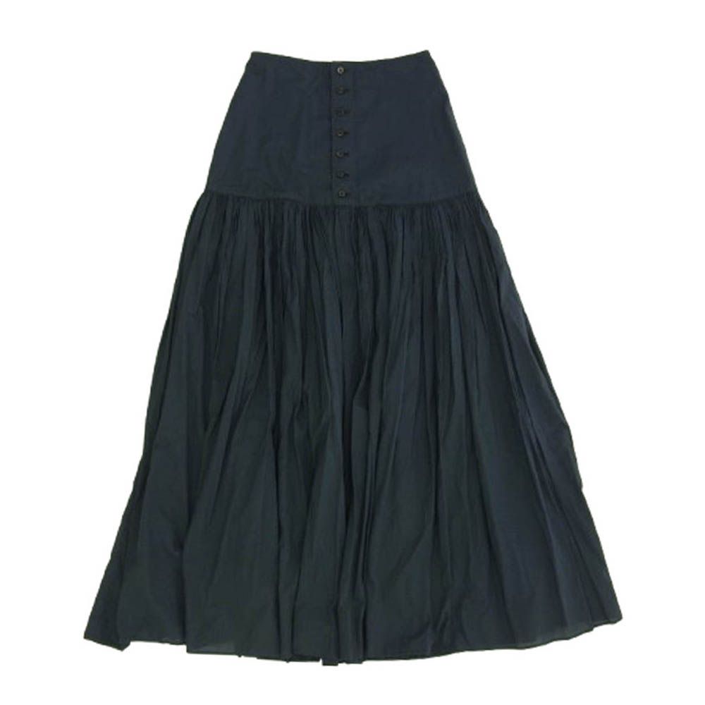 ジュンミカミ JUN MIKAMI コルセット スカート ワンピース ネイビー系  