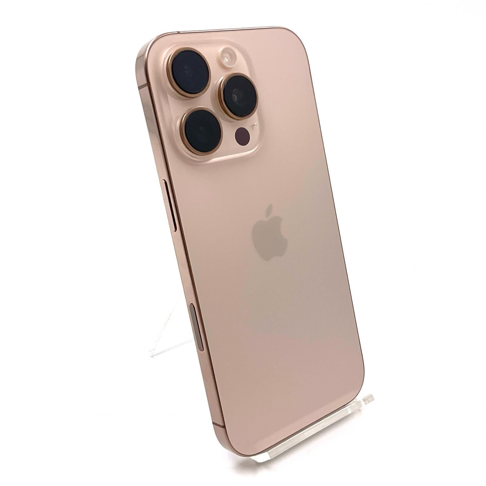 iPhone 16 Pro 256GB デザートチタニウム au 動作 済 96% 全額返金保証 最速発送