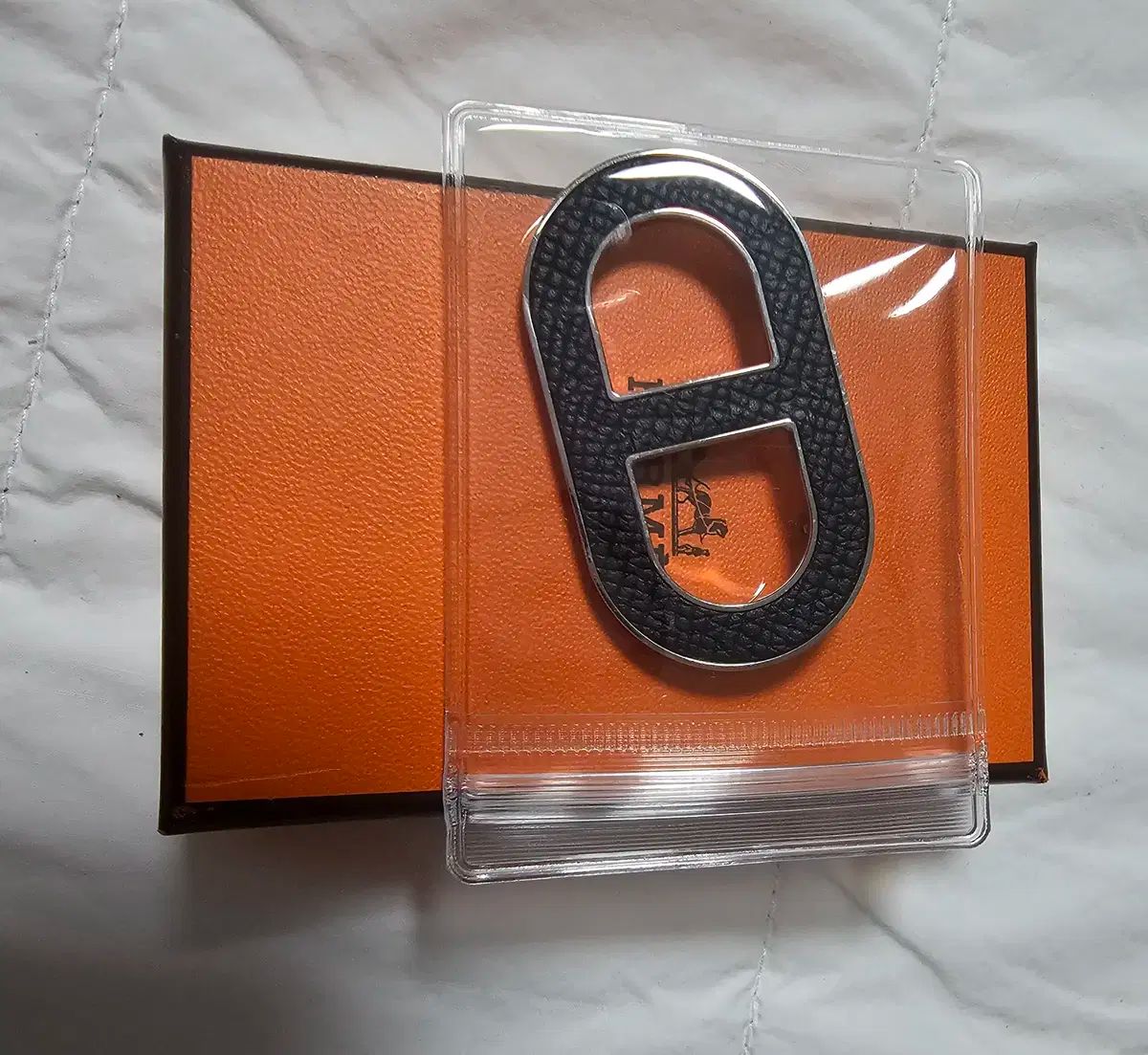 エルメス 샹달 ブローチ ル シルバー