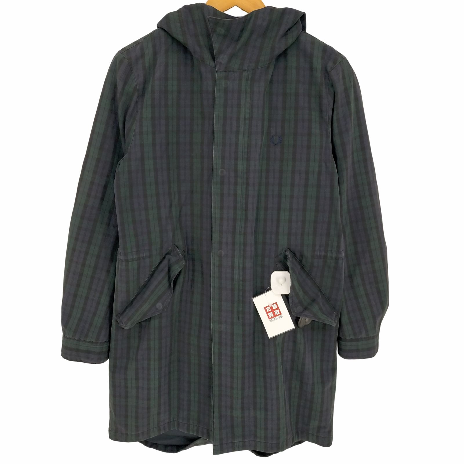 フレッドペリー FRED PERRY Water Repellent Fishtail Parka Coat フィッシュテールパーカー メンズ JPN：S 