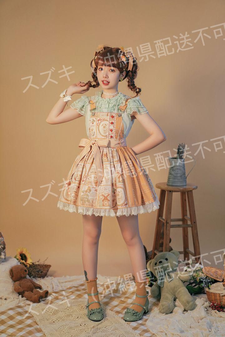 LO1158 lolita オリジナル 洋服 ロリータ ワンピース 新品未使用
