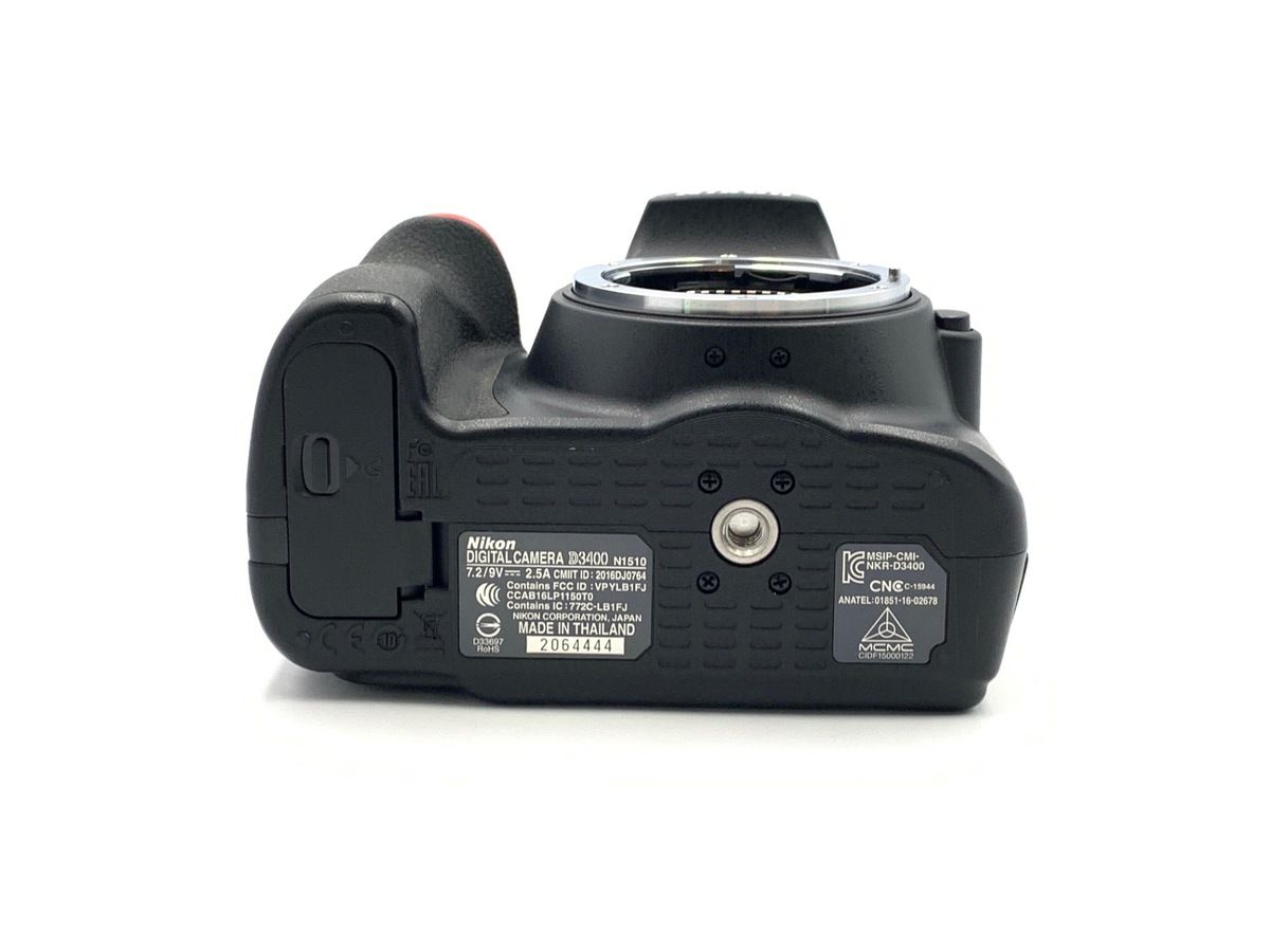 Nikon D3400 BLACK ボディ 中古】Nikon デジタル一眼レフカメラ D3400