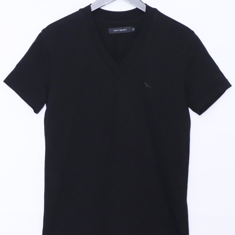 1PIU1UGUALE3 SAGARA×embroidery V-neck special print サイズ3 