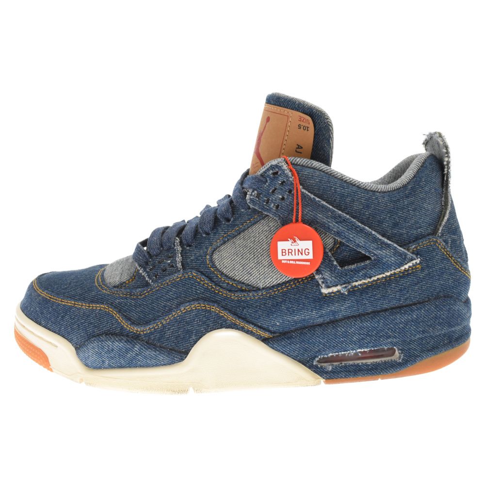 直送のみjordan4 retro levis nrg us10 28cm スニーカー