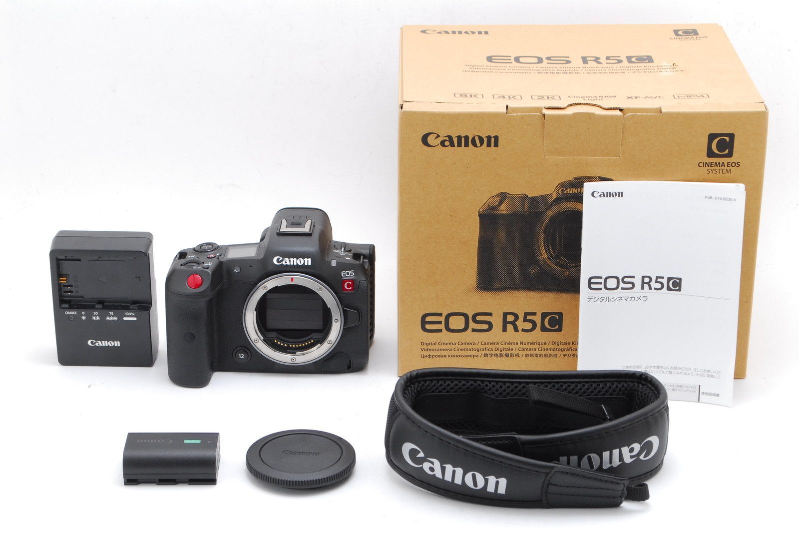 キヤノン ■1000ショット以下■ CANON EOS R5 C 8Kデジタルシネマカメラ ■ほぼ新品■
