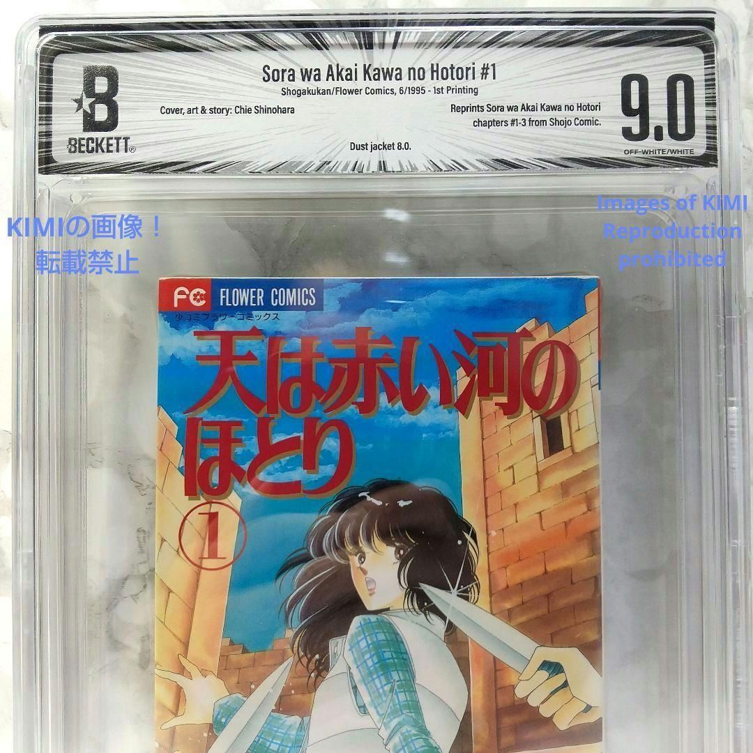 希少 初版 天は赤い河のほとり 1 1995 BECKETT 9.0 コミック