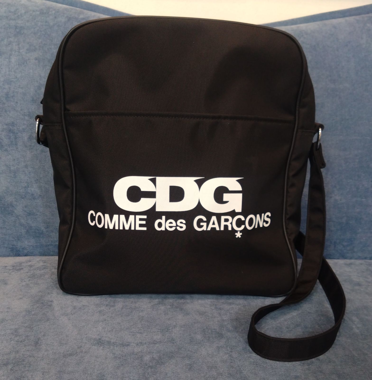 915 COMME des GARCONS ギャルソン ナイロン ショルダーバッグ ブラック