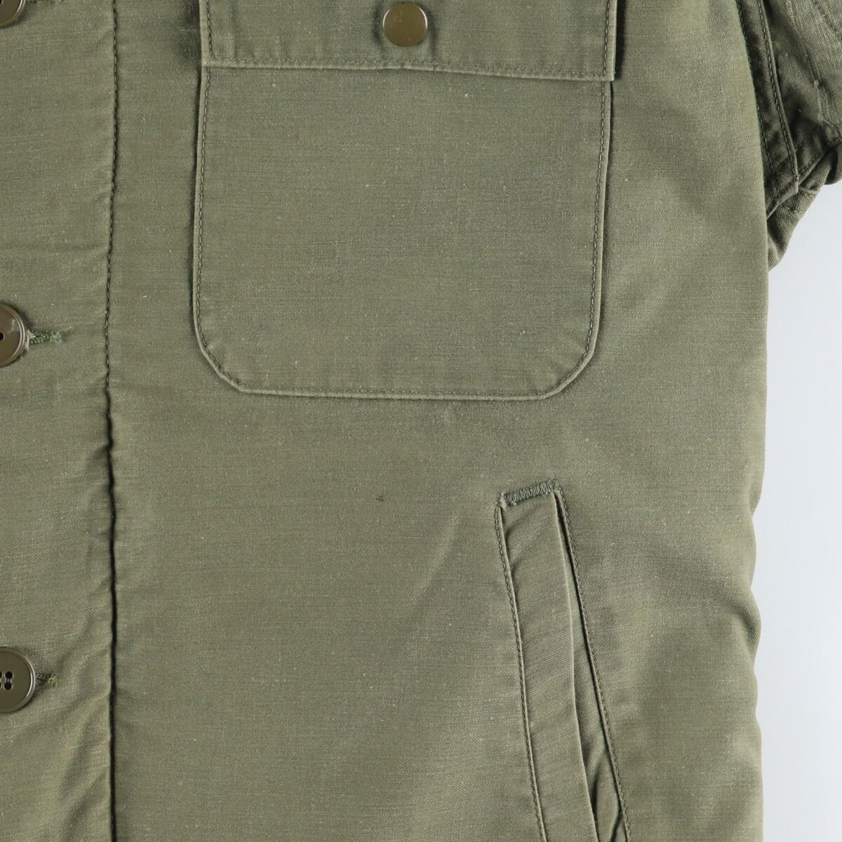古着 78年納品 米軍実品 A-2 ミリタリー デッキジャケット USA製 SMALL 