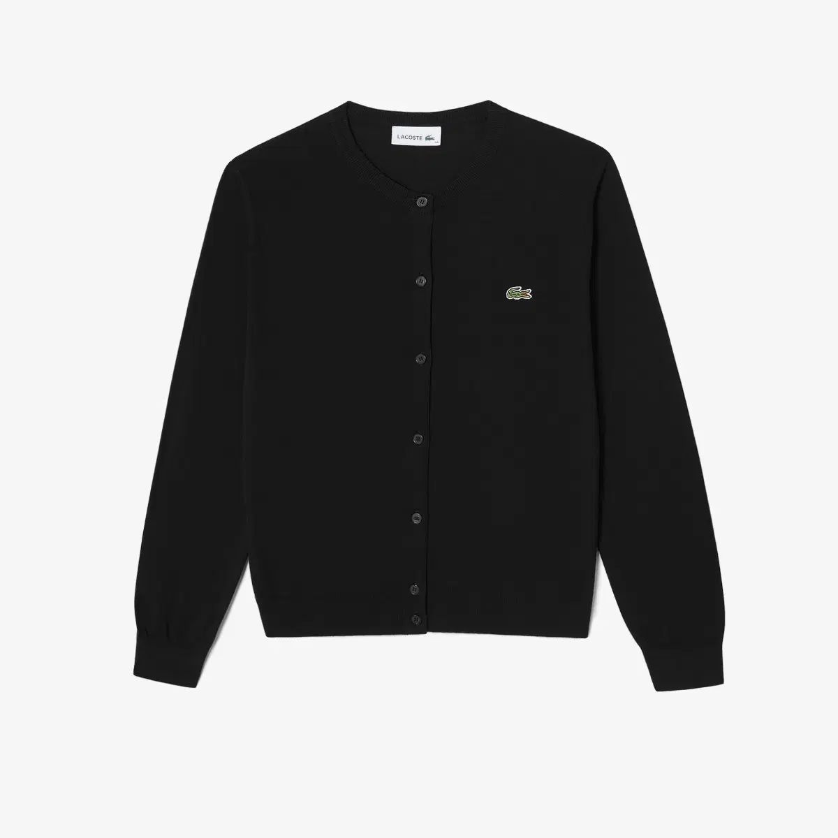 LACOSTE ラコステ レディース ベーシック クルーネック カーディガン