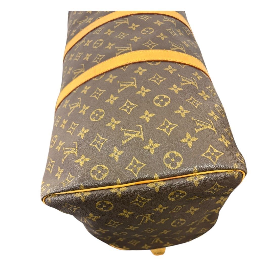 鑑定済】ルイヴィトン モノグラム キーポル50 ボストンバッグ 旅行