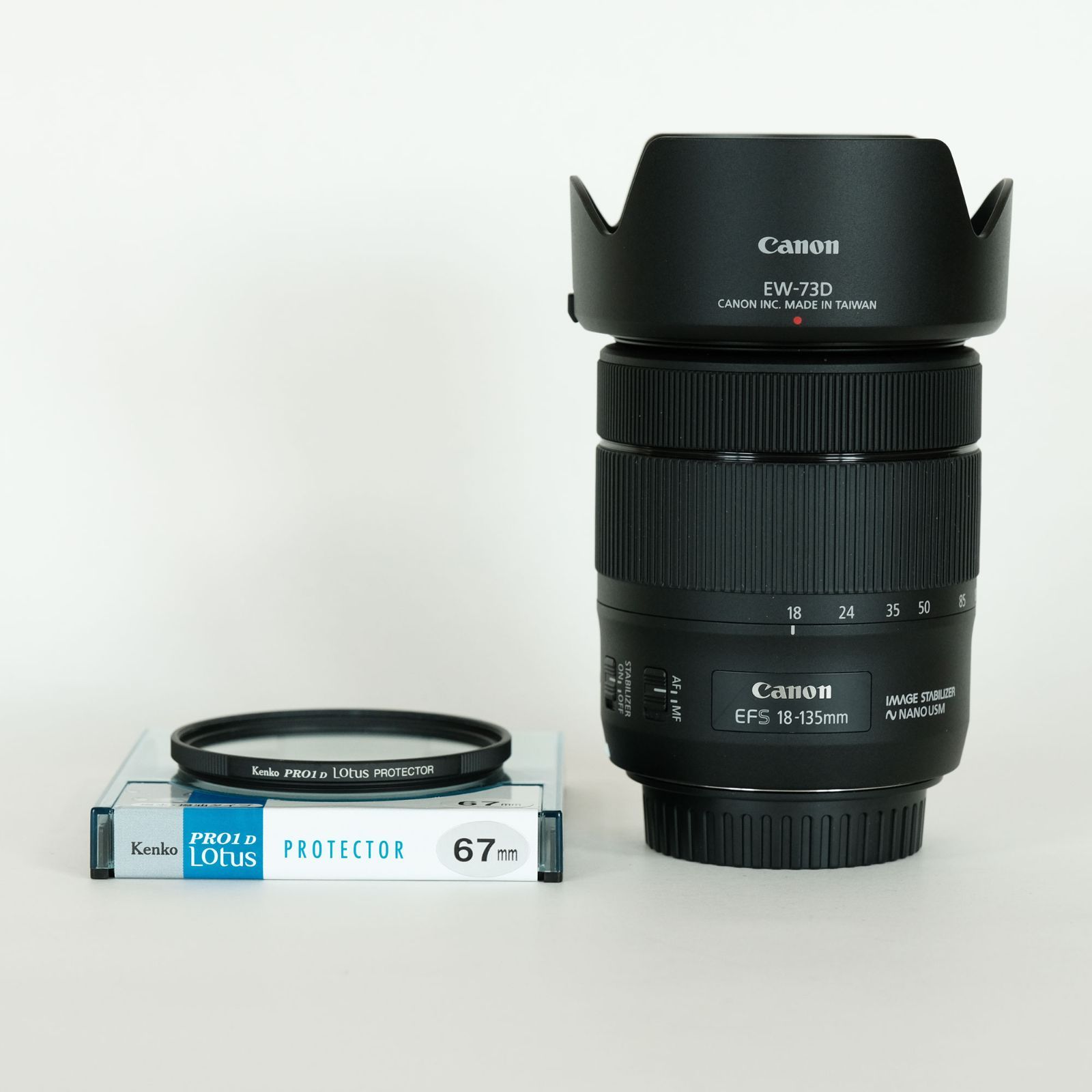 キヤノンレンズ 美品EFS 18-135mm （美品｜フィルター付] Canon