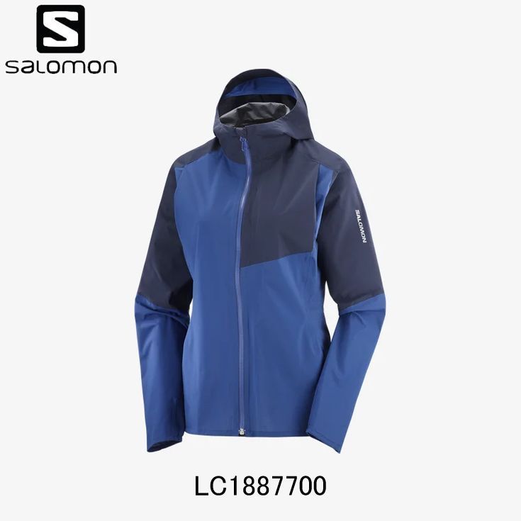 サロモン SALOMON BONATTI TRAIL ボナッティー トレイル ランニングウェァ シェルジャケット ウィメンズ レディース 女性【lc1887700】防寒 防風 撥水 防水 XS LC1887700