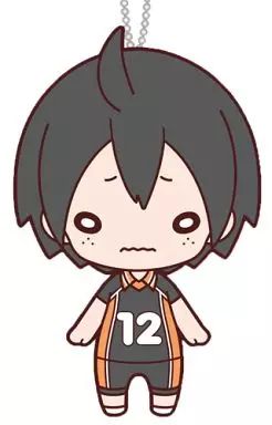 キーホルダー マスコット キャラクター 山口忠 にとたん ボールチェーン付ぬいぐるみ ハイキュー!!