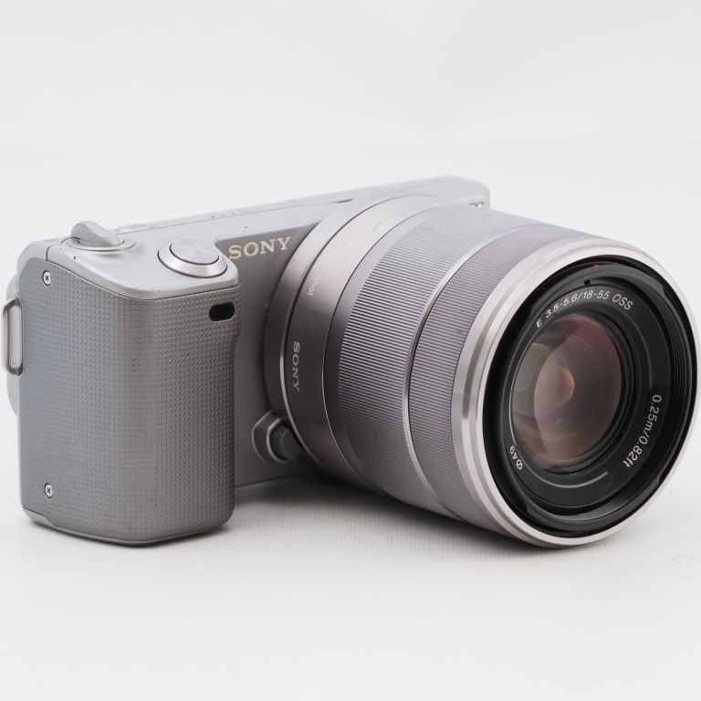 SONY ソニー デジタル一眼α NEX-5 ズームレンズキット シルバー NEX-5K 