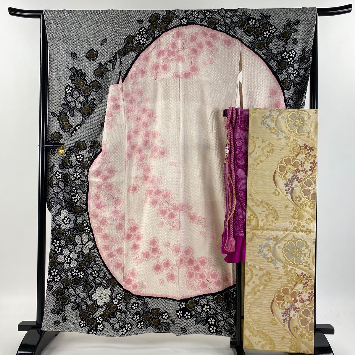 振袖 身丈160.5cm 裄丈64.5cm 正絹 美品 名品