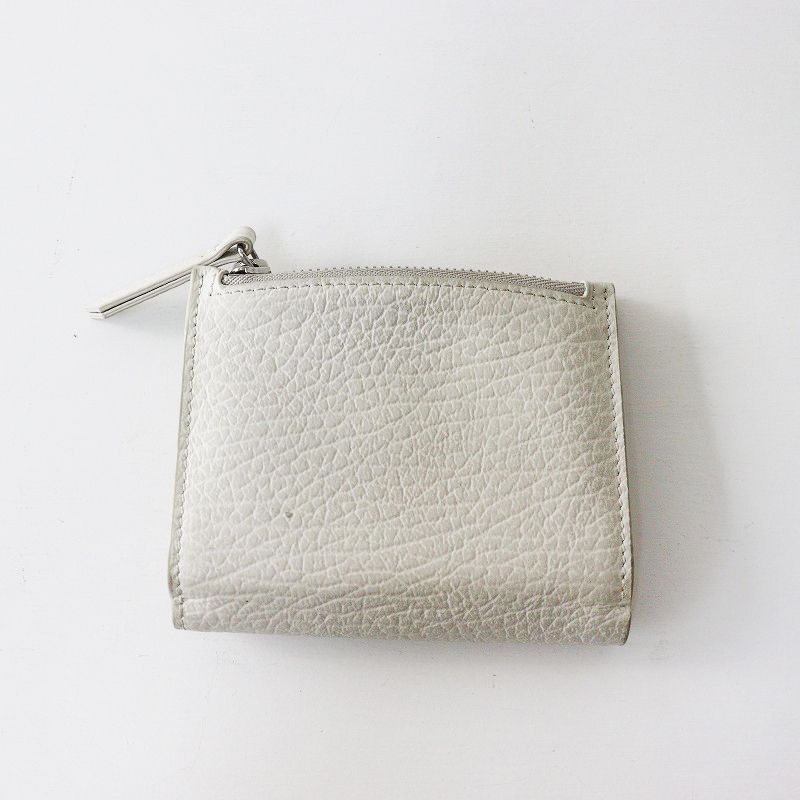 メゾンマルジェラ MAISON MARGIELA SA1UI0023 WALLET FLIP FLAP SMALL スモールウォレット ホワイト┃財布 2400014590005