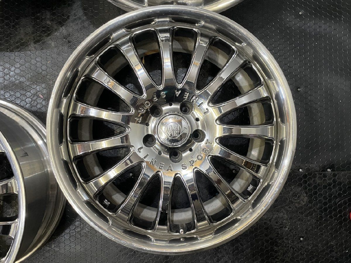 CRIMSON LINEA SPORT クリムソン リネアスポーツ 19インチ 8.5J/9.5J5HPCD114.3+38/+45 カールソン風　(VHV904)クレジットカード QRコード決済可能 CRIMSON LINEA SPORT クリムソン リネアスポーツ 19インチ 8.5J/9.5