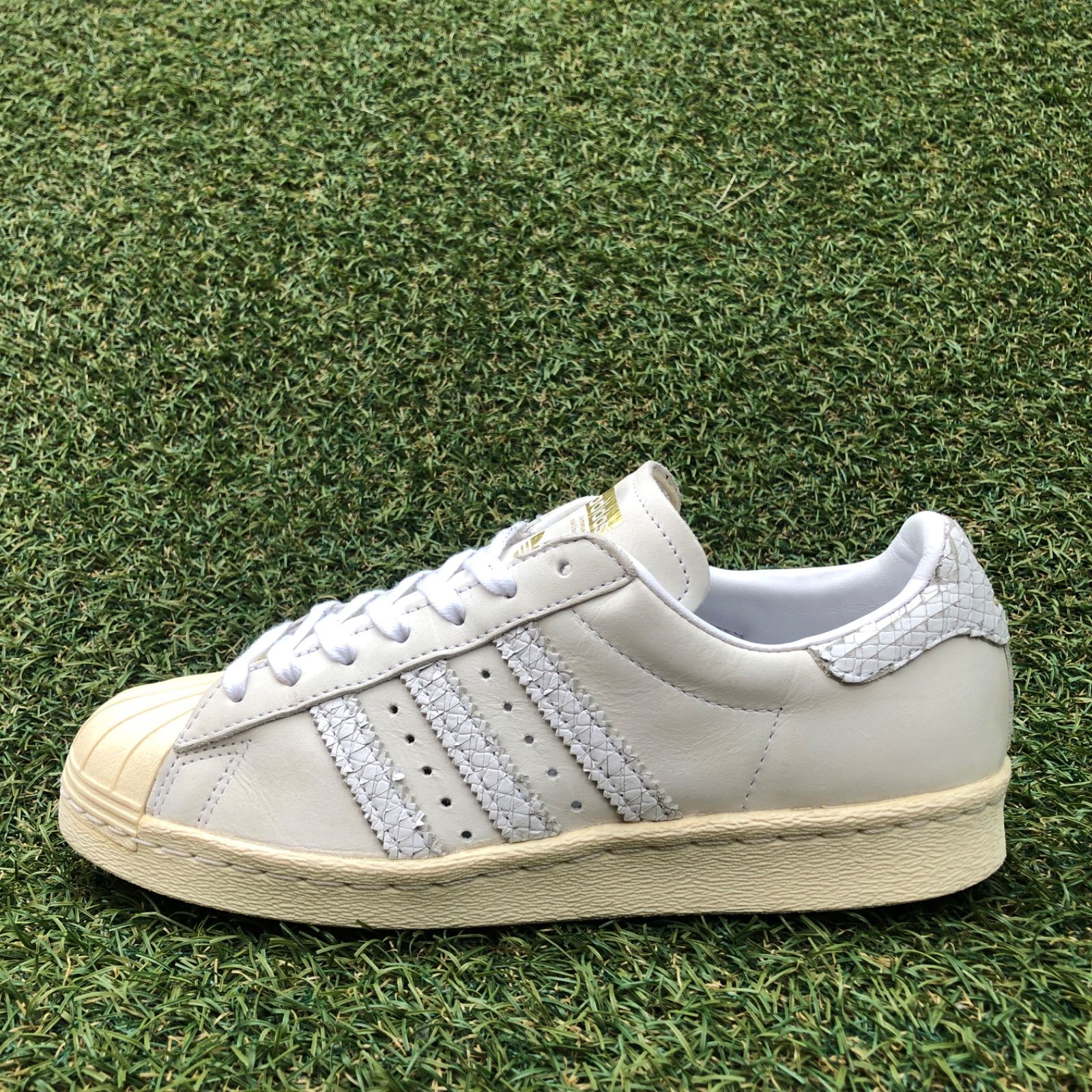 美品23.5 adidas SS80Sアディダス スーパースター80s C224