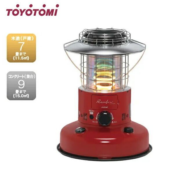 トヨトミ 対流形 石油ストーブ RL-25M(R) (ミラノレッド/ランタン風