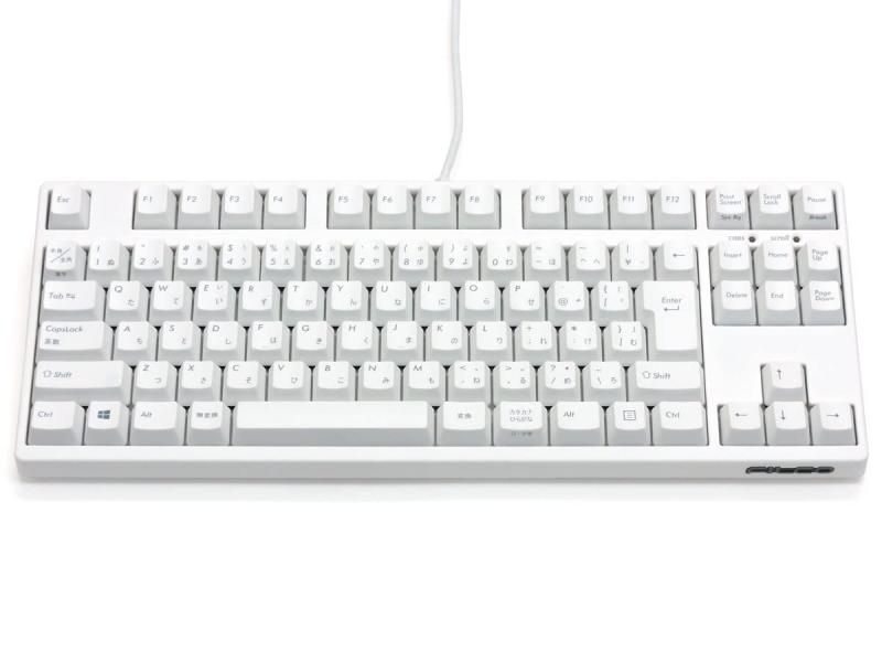 FILCO Majestouch2 HAKUA Tenkeyless 日本語配列 CHERRY MX静音赤軸 アサギキープラー付 マットホワイト FKBN91MPS|JMW2-AKP