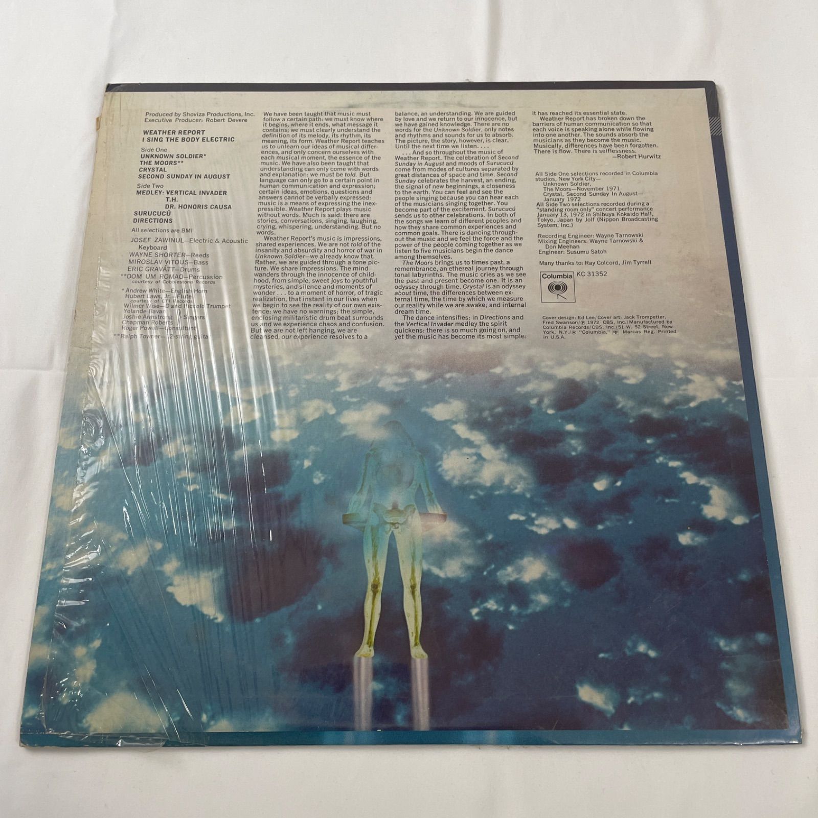 ウェザー・リポート - アイ・シング・ザ・ボディ・エレクトリック】12