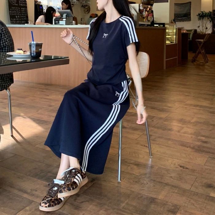ロングスカート カジュアル