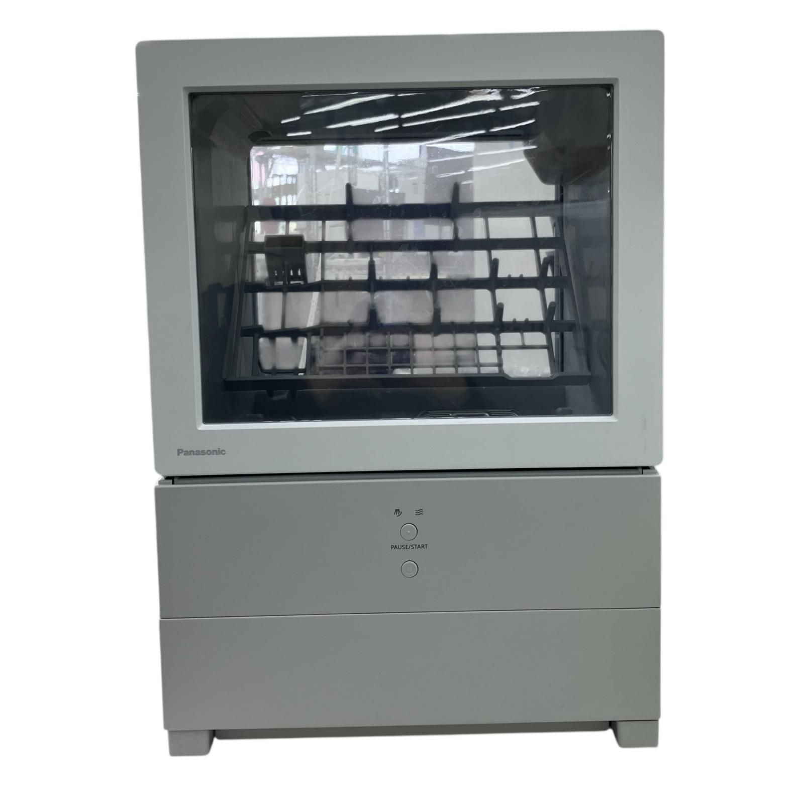 186000 現状品 Panasonic パナソニック 電気食器洗い乾燥機 NP-TML1-W ホワイト