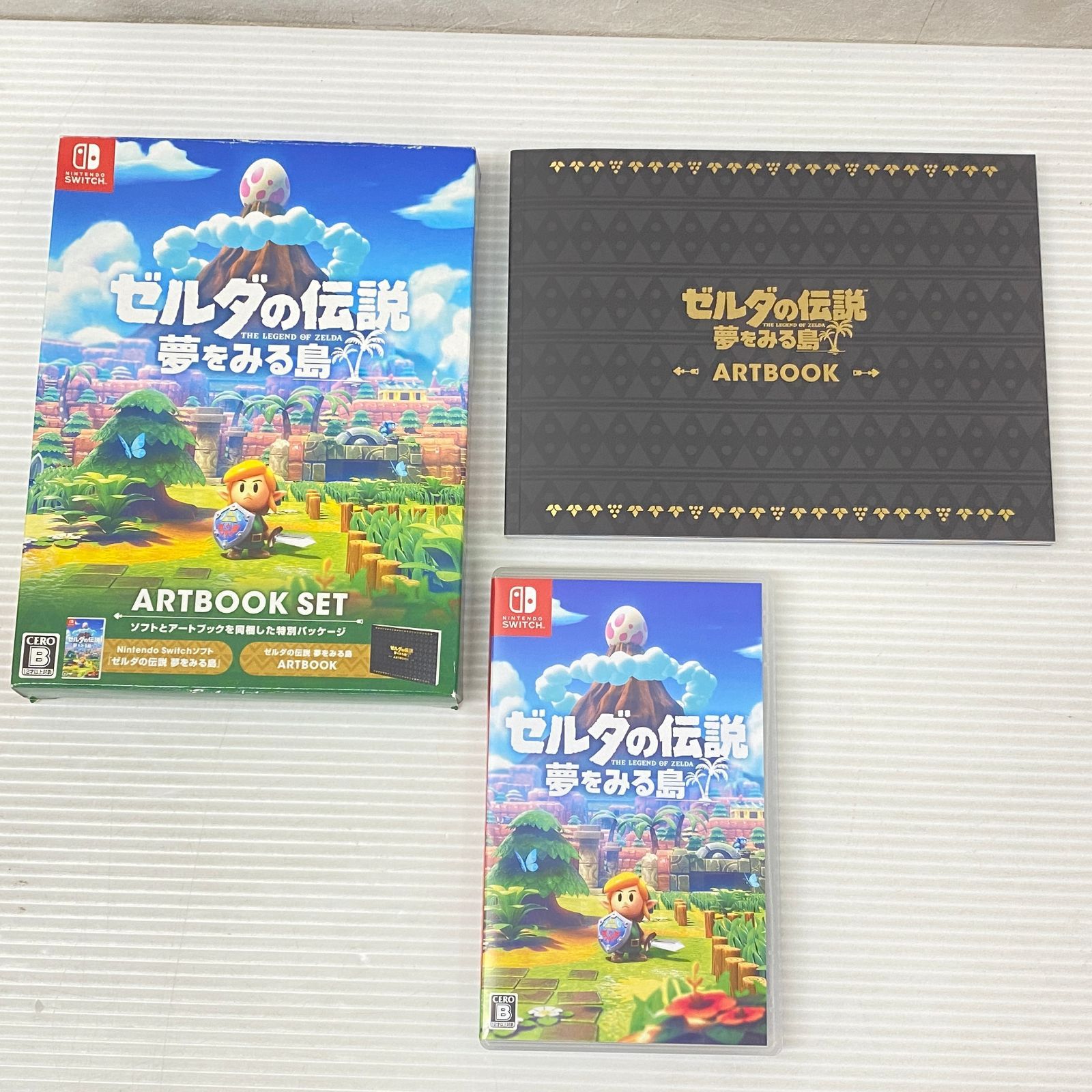 ゼルダの伝説セット　パッケージ版 ジャックス ゼルダの伝説 ブレス オブ ザ ワイルド ゼルダ